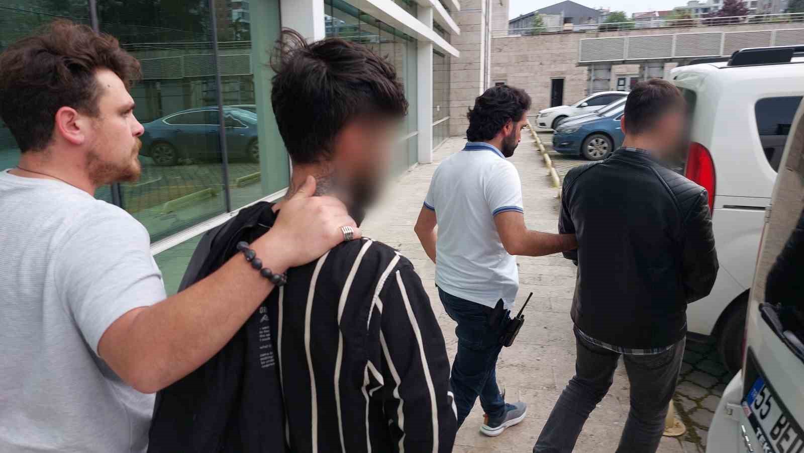 İ.D., E.A. VE M.D. ÇIKARILDIKLARI MAHKEMECE TUTUKLANARAK SAMSUN T TİPİ
