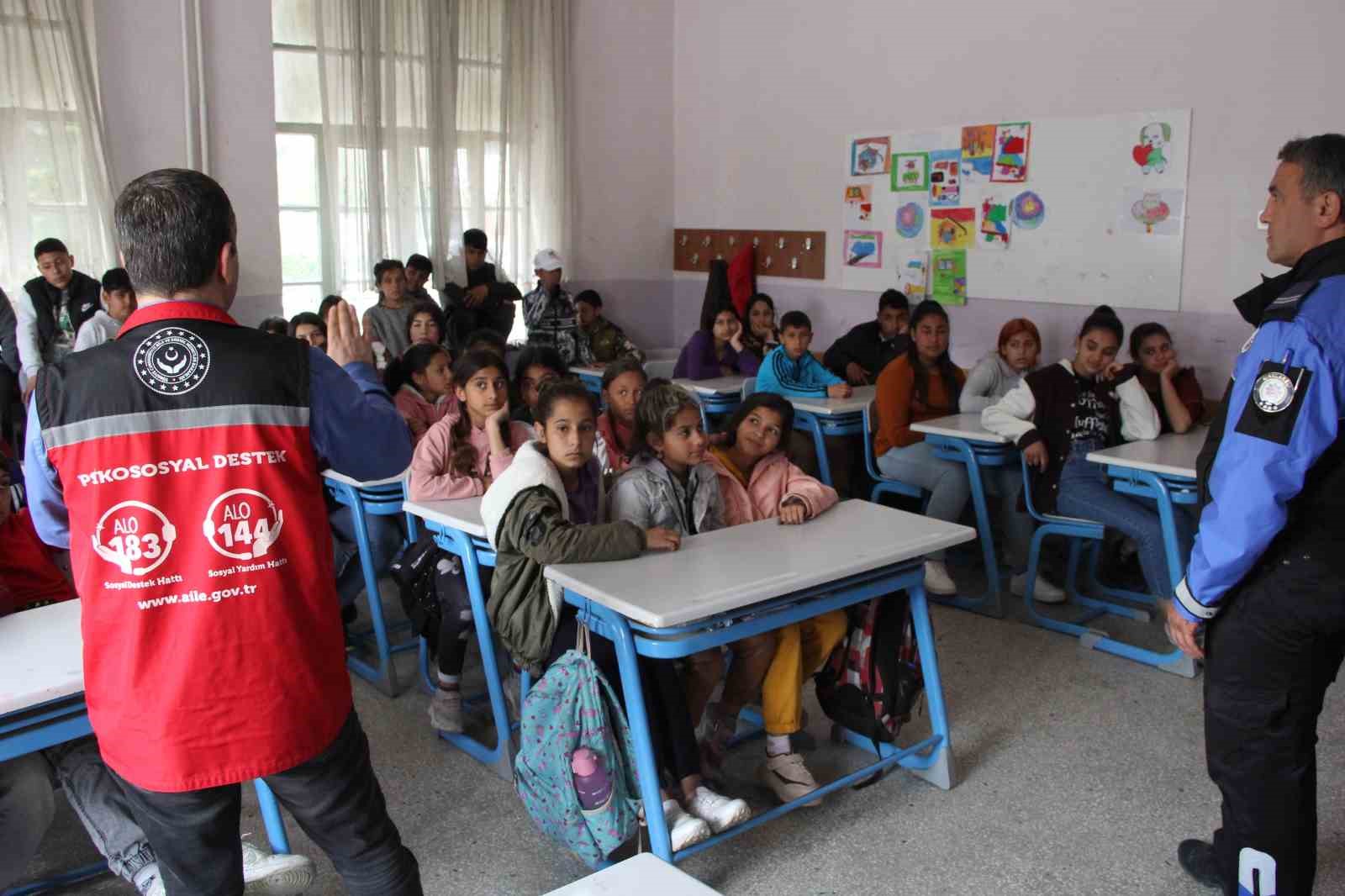 KIRKLARELİ EMNİYET MÜDÜRLÜĞÜ TOPLUM DESTEKLİ ŞUBESİ TARAFINDAN, 515 ÖĞRENCİYE SANAL