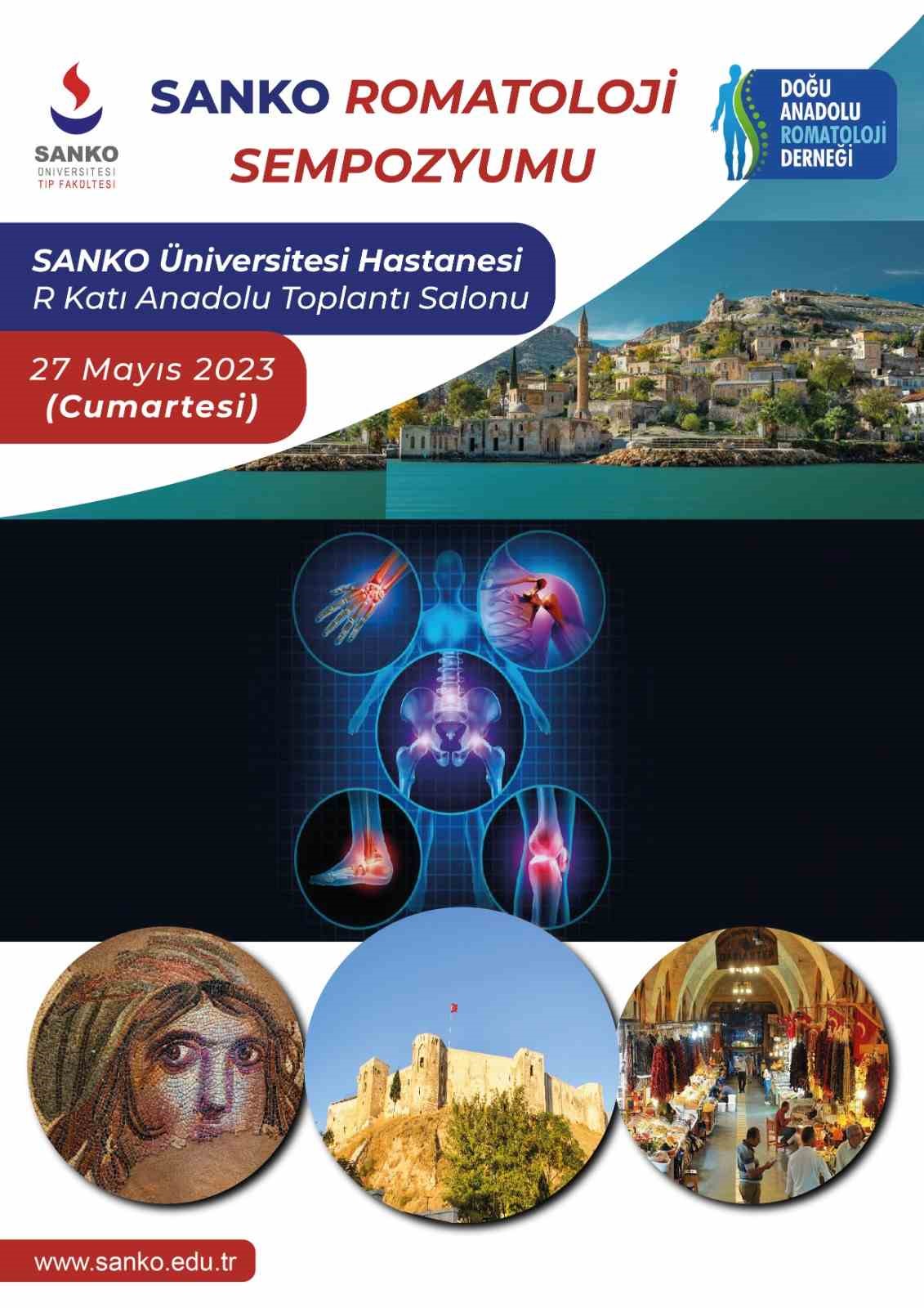 SANKO ÜNİVERSİTESİ ROMATOLOJİ SEMPOZYUMU DÜZENLEYECEK