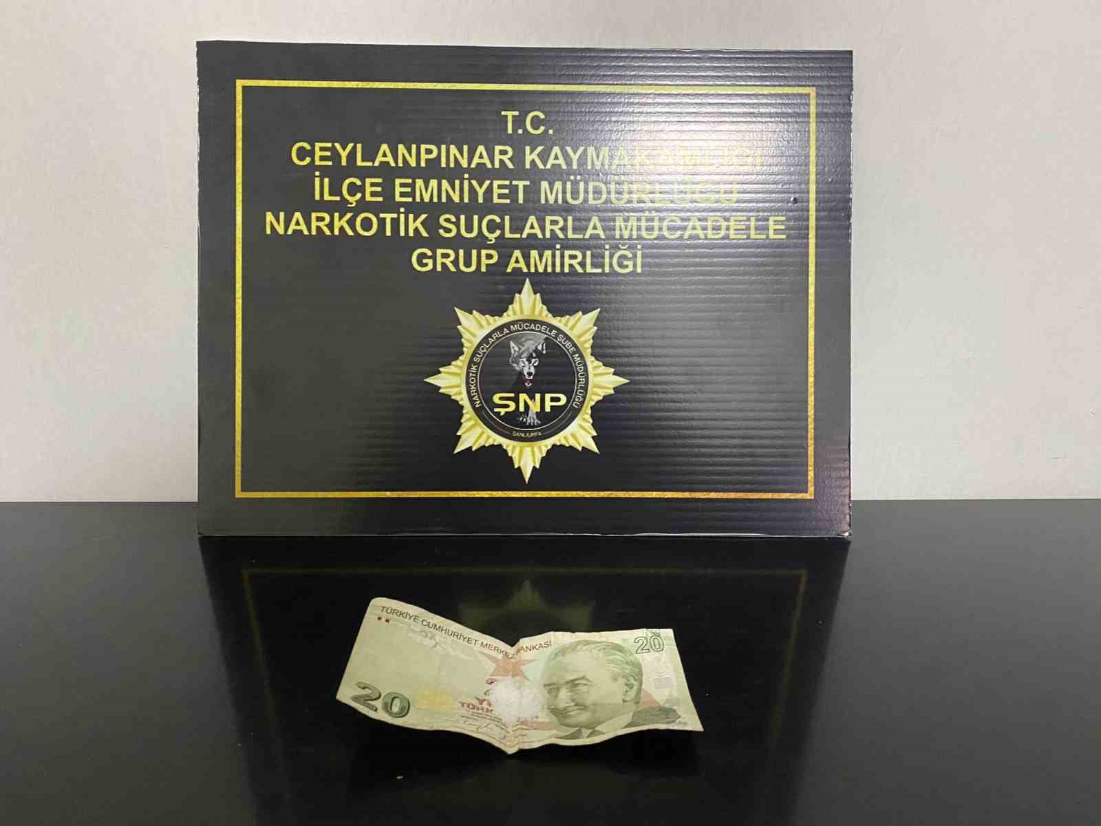 ŞANLIURFA’DA UYUŞTURUCU OPERASYONU: 3 GÖZALTI