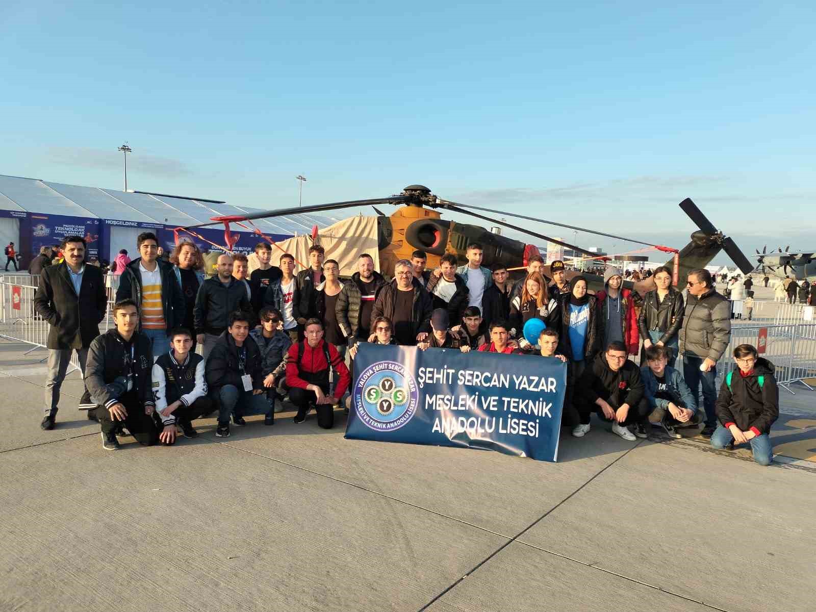 YALOVA MAKİNE OSB’NİN PİLOT OKULU OLAN ŞEHİT SERCAN YAZAR MESLEKİ
