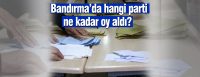 BANDIRMA’DA HANGİ PARTİ NE KADAR OY ALDI?