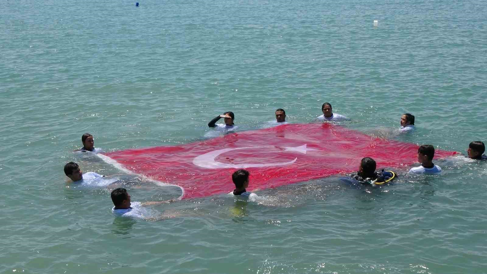 ANTALYA'NIN MANAVGAT İLÇESİNDE SİDE SU ALTI ARAMA KURTARMA GENÇLİK VE