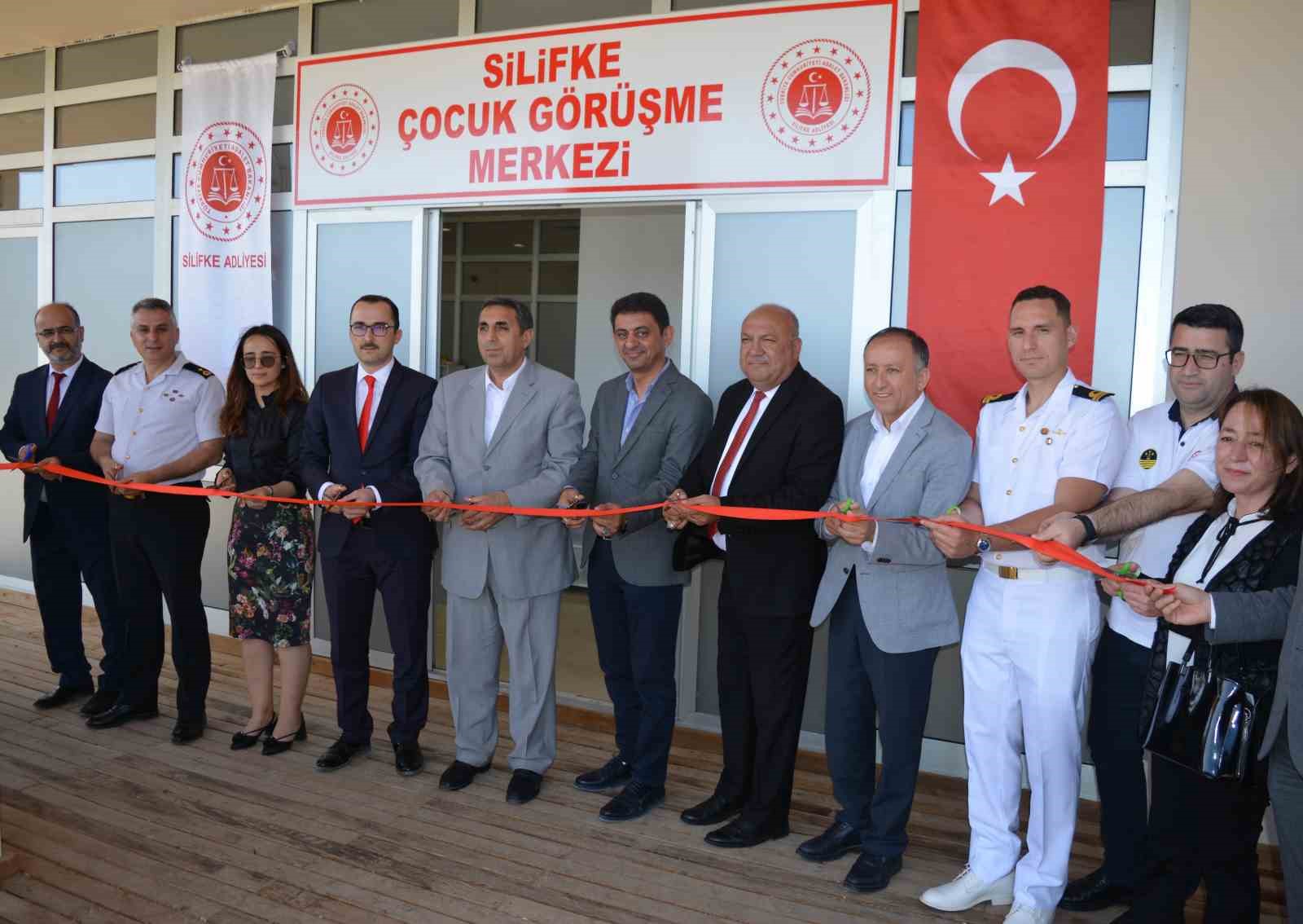 SİLİFKE'DE ÇOCUK GÖRÜŞME MERKEZİ AÇILDI