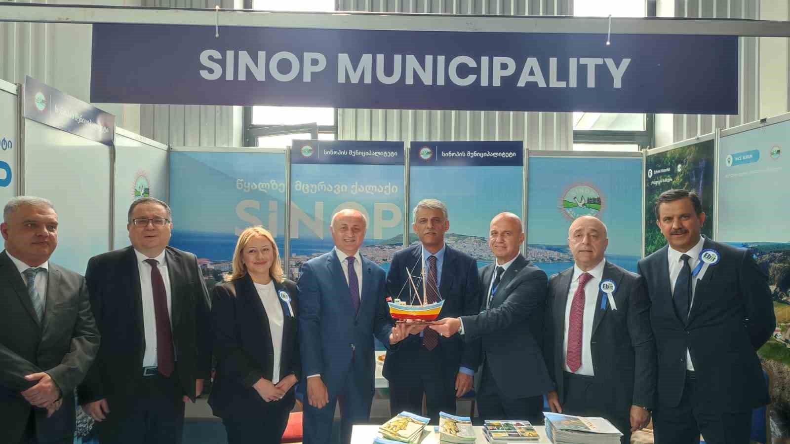 SİNOP BELEDİYESİ, GÜRCİSTAN’IN BATUM ŞEHRİNDE DÜZENLENEN 14. ULUSLARARASI TURİZM VE