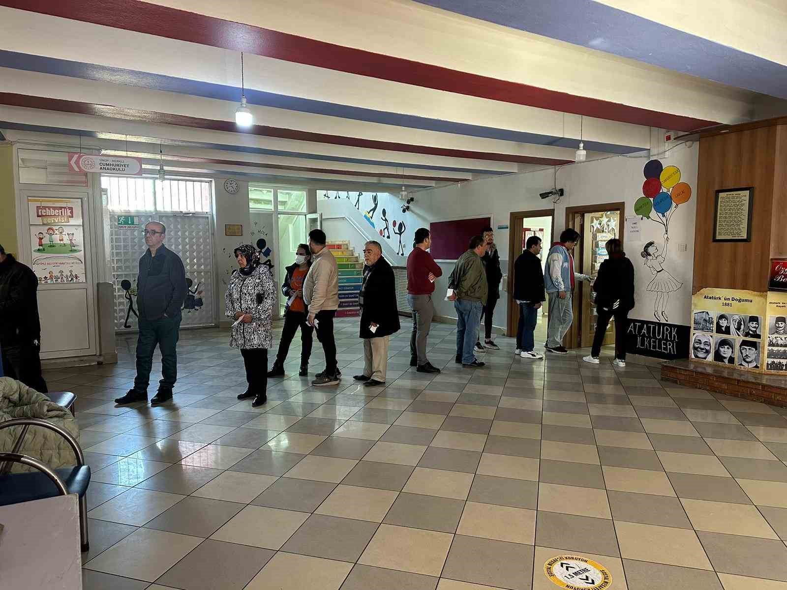 SİNOP’TA DA KURULAN 792 SANDIKTA VATANDAŞLAR CUMHURBAŞKANI VE 28. DÖNEM