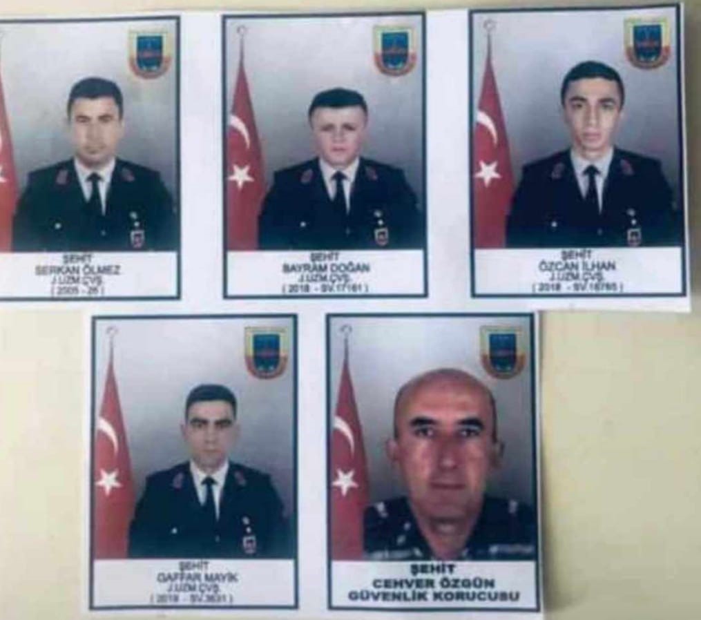 ŞIRNAK ŞEHİTLERİ MEMLEKETLERİNE UĞURLANDI