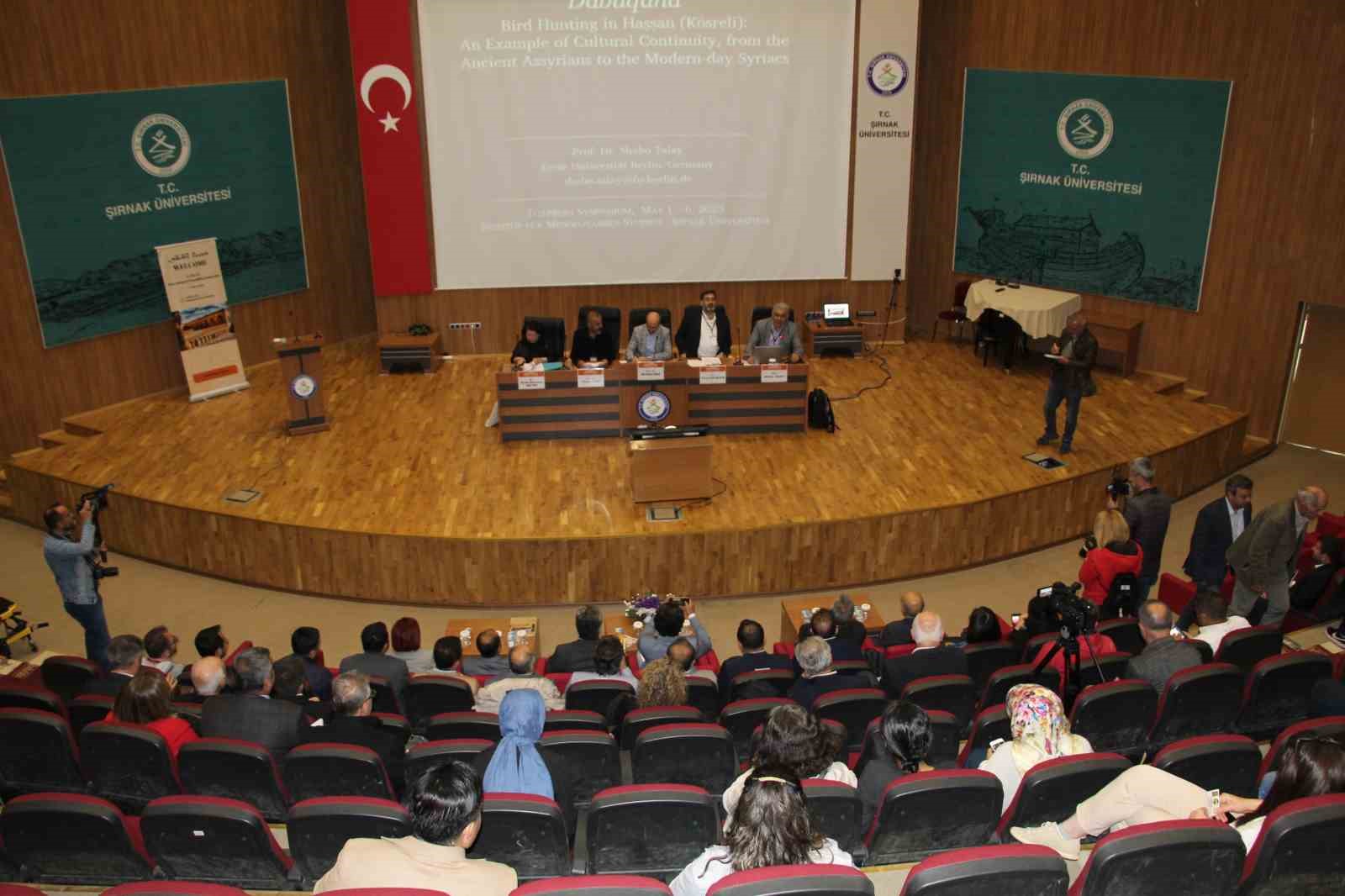 ŞIRNAK ÜNİVERSİTESİ TARAFINDAN DÜZENLENEN 1. ULUSLARARASI TURABDİN SEMPOZYUMU ÜNİVERSİTENİN 15