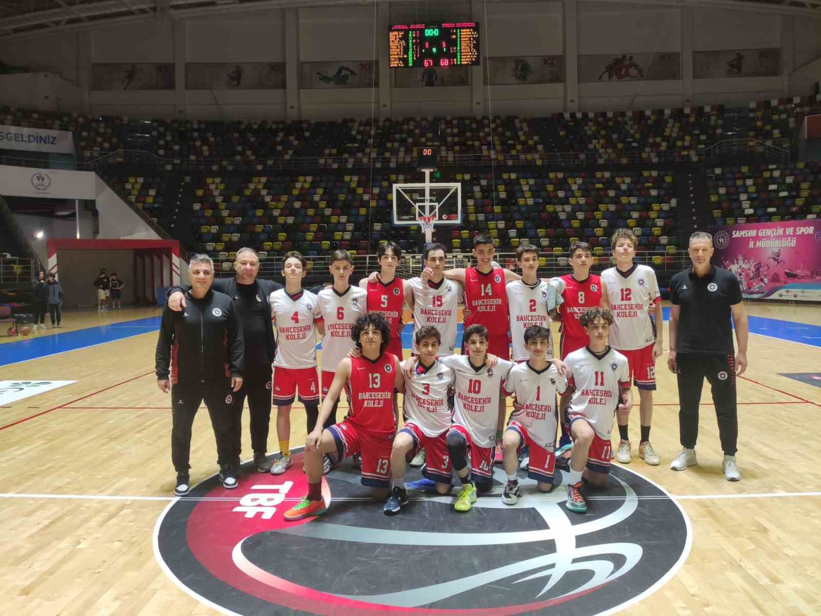 U14 BASKETBOL TÜRKİYE ŞAMPİYONASINDAKİ İLK MAÇTA GÜLEN TARAF SON SANİYE