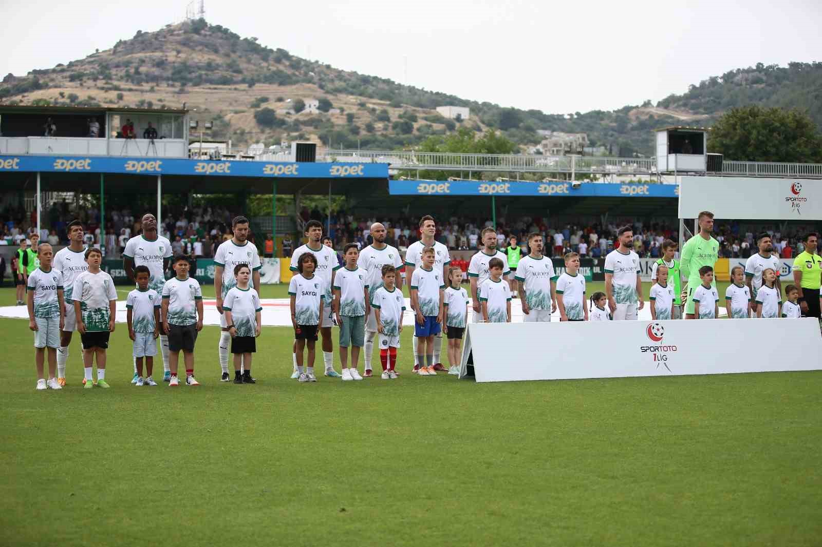 SPOR TOTO 1. LİG'İN 38. VE SON HAFTASINDA BODRUMSPOR EVİNDE