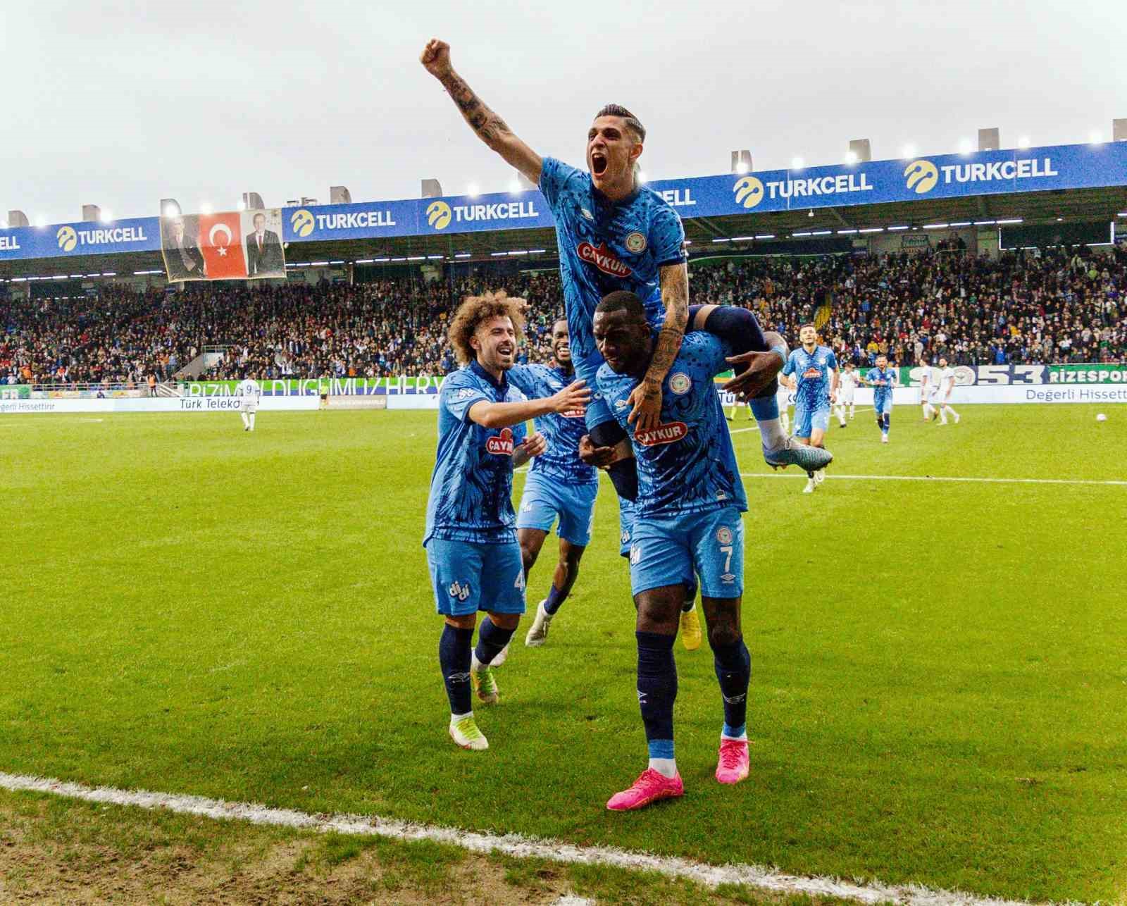 SPOR TOTO 1. LİG’İN 36. HAFTASINDA ÇAYKUR RİZESPOR, SAHASINDA KARŞILAŞTIĞI