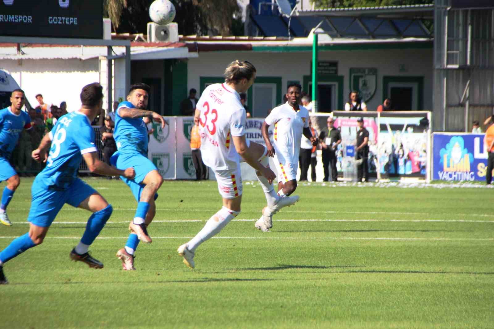 SPOR TOTO 1. LİG PLAY-OFF MAÇINDA BODRUMSPOR EVİNDE KARŞILAŞTIĞI GÖZTEPE’Yİ