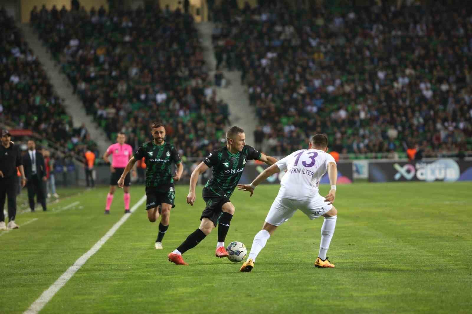 SPOR TOTO 1. LİG PLAY-OFF 1. TUR MAÇINDA SAKARYASPOR, NORMAL