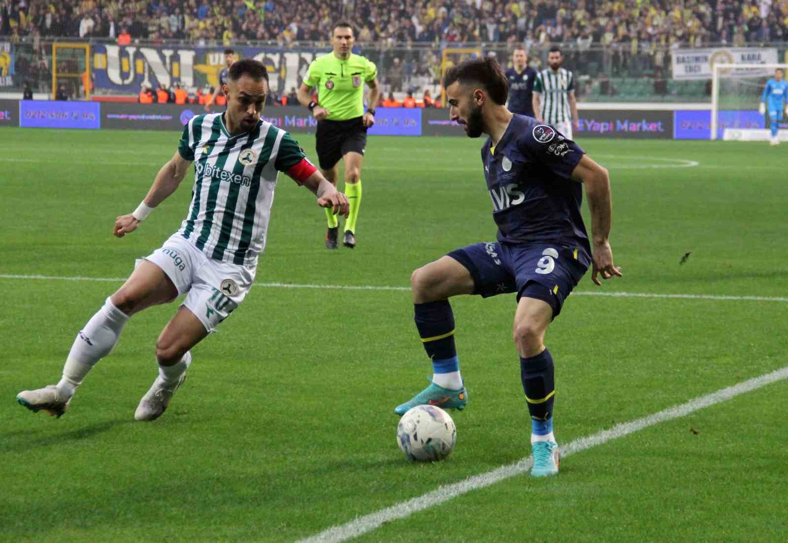 SPOR TOTO SÜPER LİG’İN 33. HAFTASINDA FENERBAHÇE DEPLASMANDA KARŞILAŞTIĞI GİRESUNSPOR