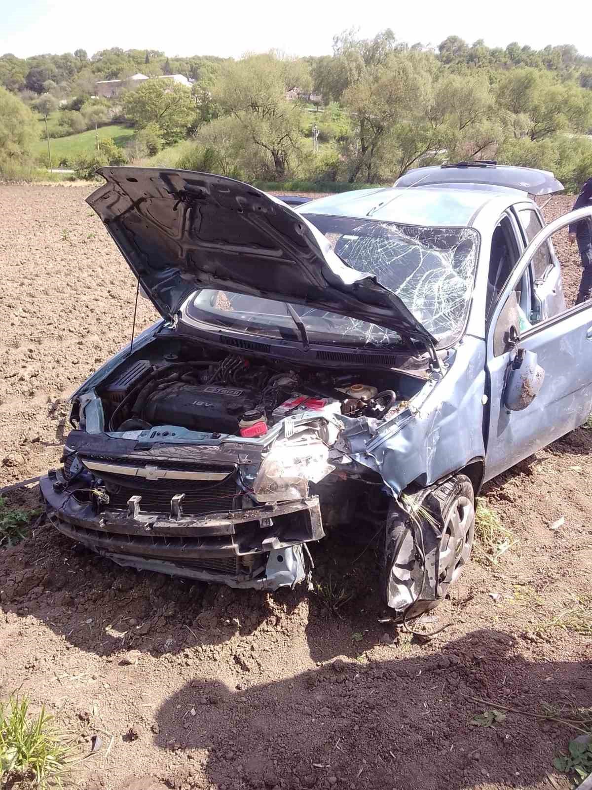 Susurluk’ta trafik kazası: 4 kişi yaralandı SUSURLUK'TA TRAFİK KAZASI 4 KİŞİ YARALANDI