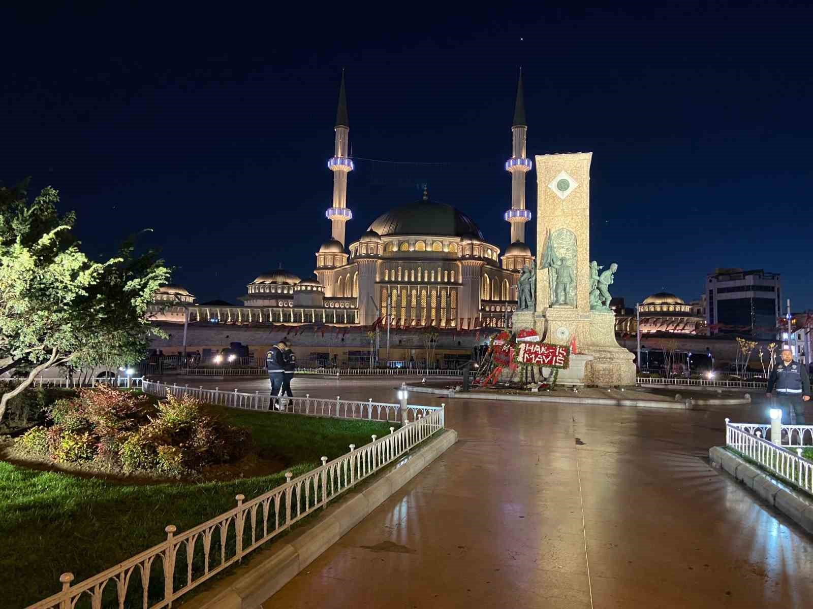 1 MAYIS EMEK VE DAYANIŞMA GÜNÜ NEDENİYLE ARAÇ VE YAYA