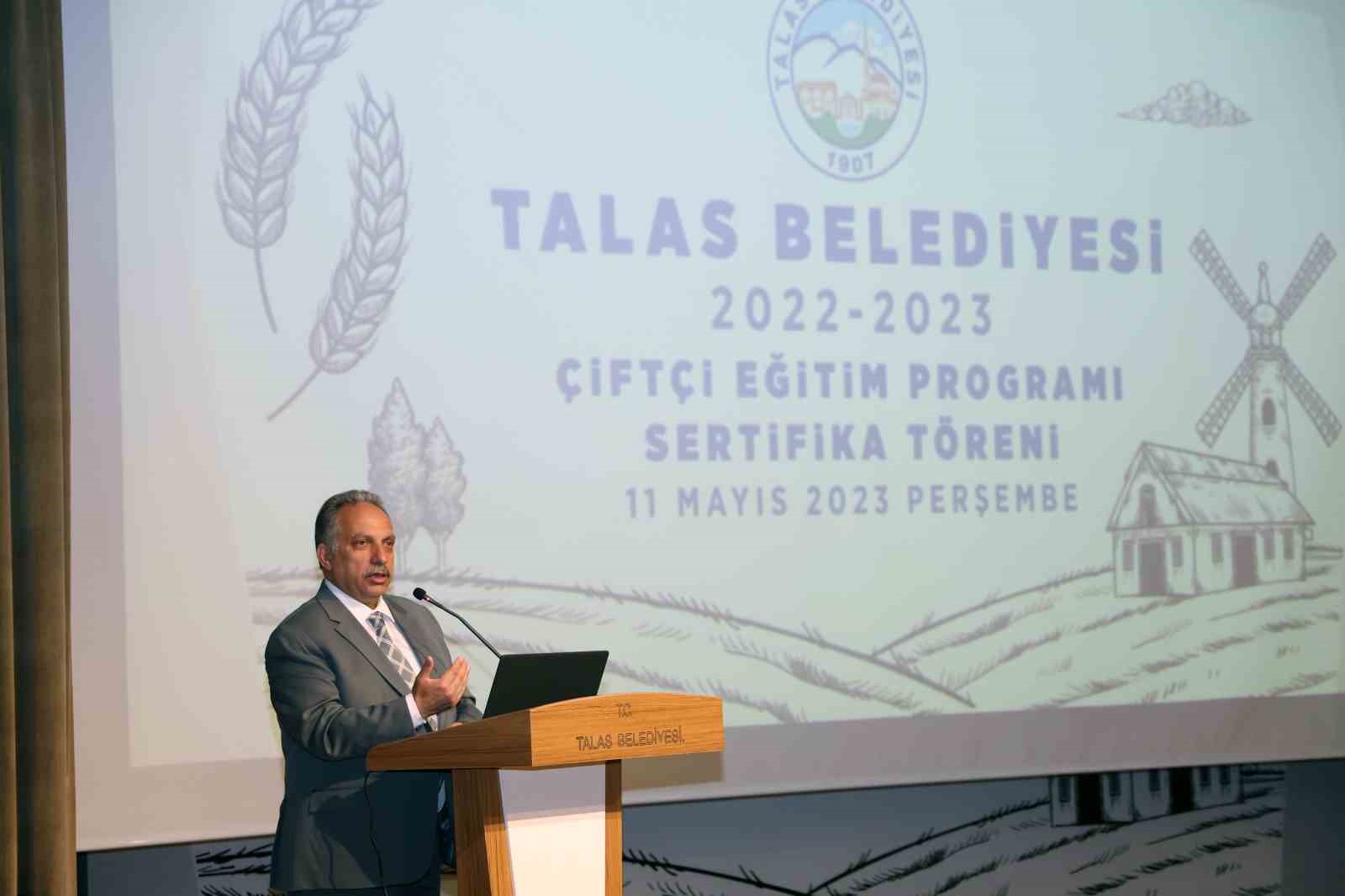 TALAS BELEDİYESİ ÖNCÜLÜĞÜNDE İLÇE TARIM VE ORMAN MÜDÜRLÜĞÜYLE YAPILAN ‘2022-2023