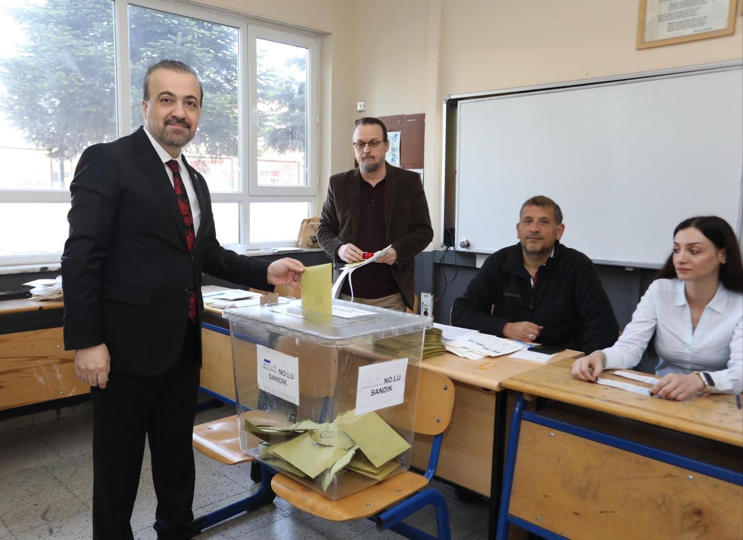 AK PARTİ KOCAELİ İL BAŞKANI ŞAHİN TALUS, KARŞIYAKA TÜPRAŞ MESLEKİ