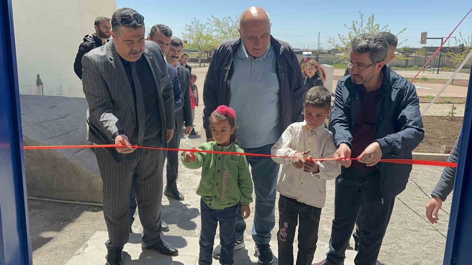 TAŞIMA EĞİTİMİ ALAN ÖĞRENCİLER İÇİN YEMEKHANE AÇILIŞI YAPILDI