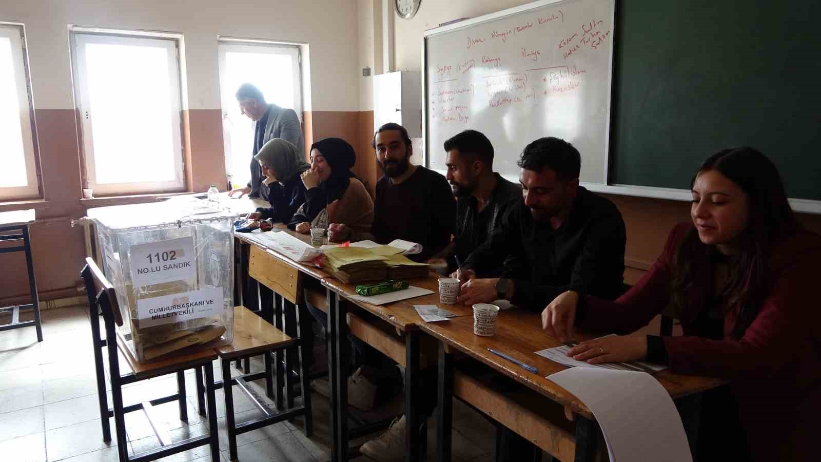 BİTLİS'İN TATVAN İLÇESİNDE CUMHURBAŞKANI VE 28. DÖNEM MİLLETVEKİLİ GENEL SEÇİMLERİ