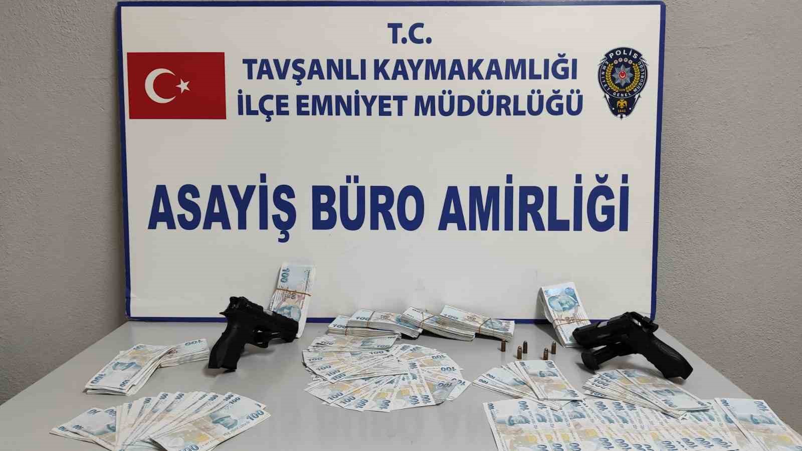 TAVŞANLI’DA SAHTE PARA OPERASYONU
