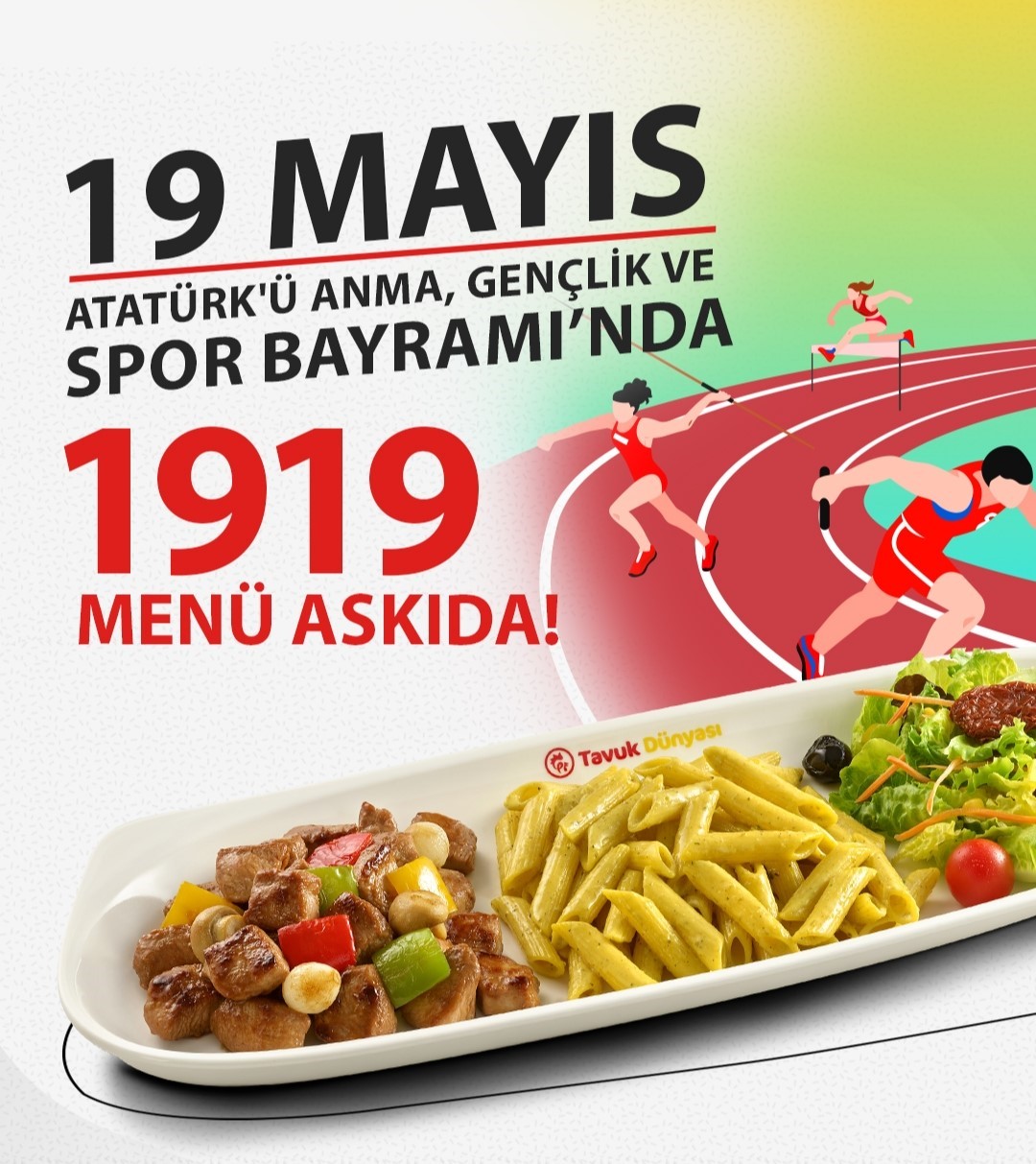 TAVUK DÜNYASI, 19 MAYIS ATATÜRK’Ü ANMA, GENÇLİK VE SPOR BAYRAMI'NI