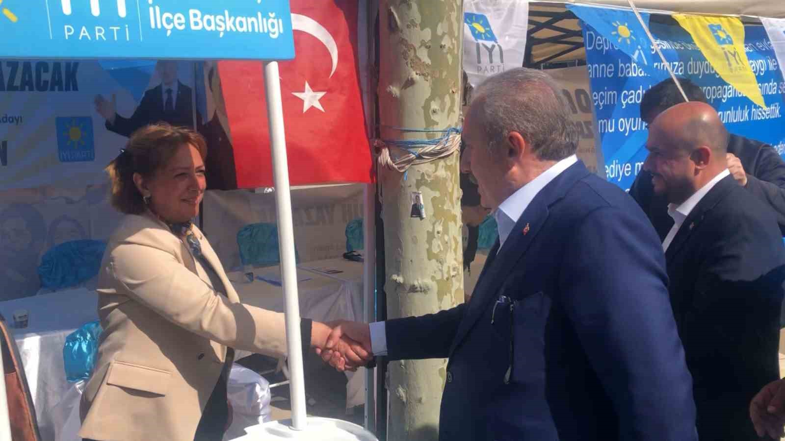 TBMM BAŞKANI MUSTAFA ŞENTOP, TEKİRDAĞ’IN ÇERKEZKÖY İLÇESİNDE ESNAF VE VATANDAŞLA