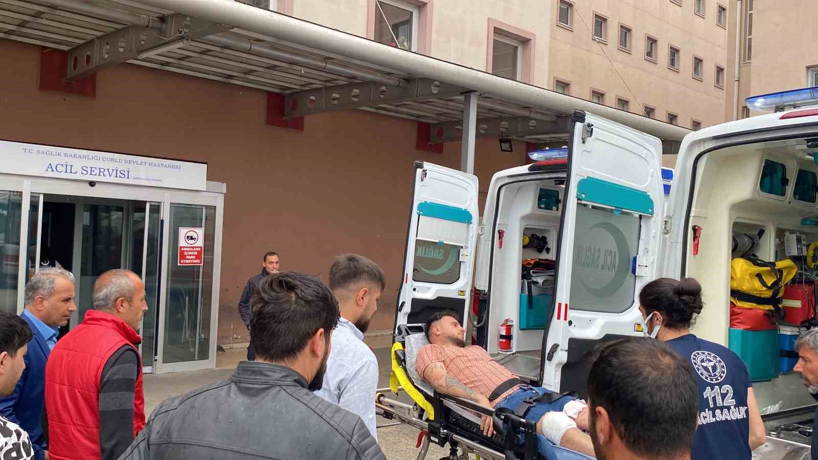 TEKİRDAĞ’DA KAVGAYA KARIŞAN BİR ŞAHSIN ATEŞ AÇMASI SONRASI 2 KİŞİ