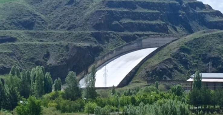 TERCAN BARAJININ DOLULUK ORANI YÜZDE YÜZE ULAŞTI