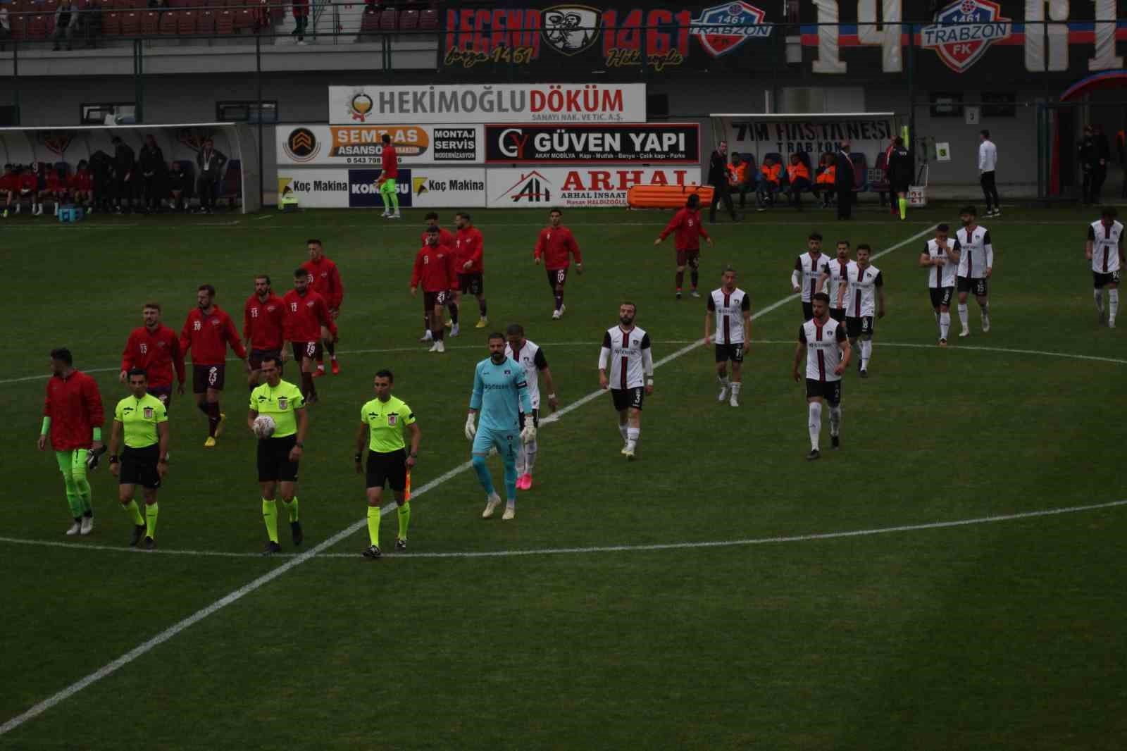 TFF 2. LİG PLAY-OFF’LARINDA 1461 TRABZON FK, VANSPOR İLE KARŞILAŞTI.