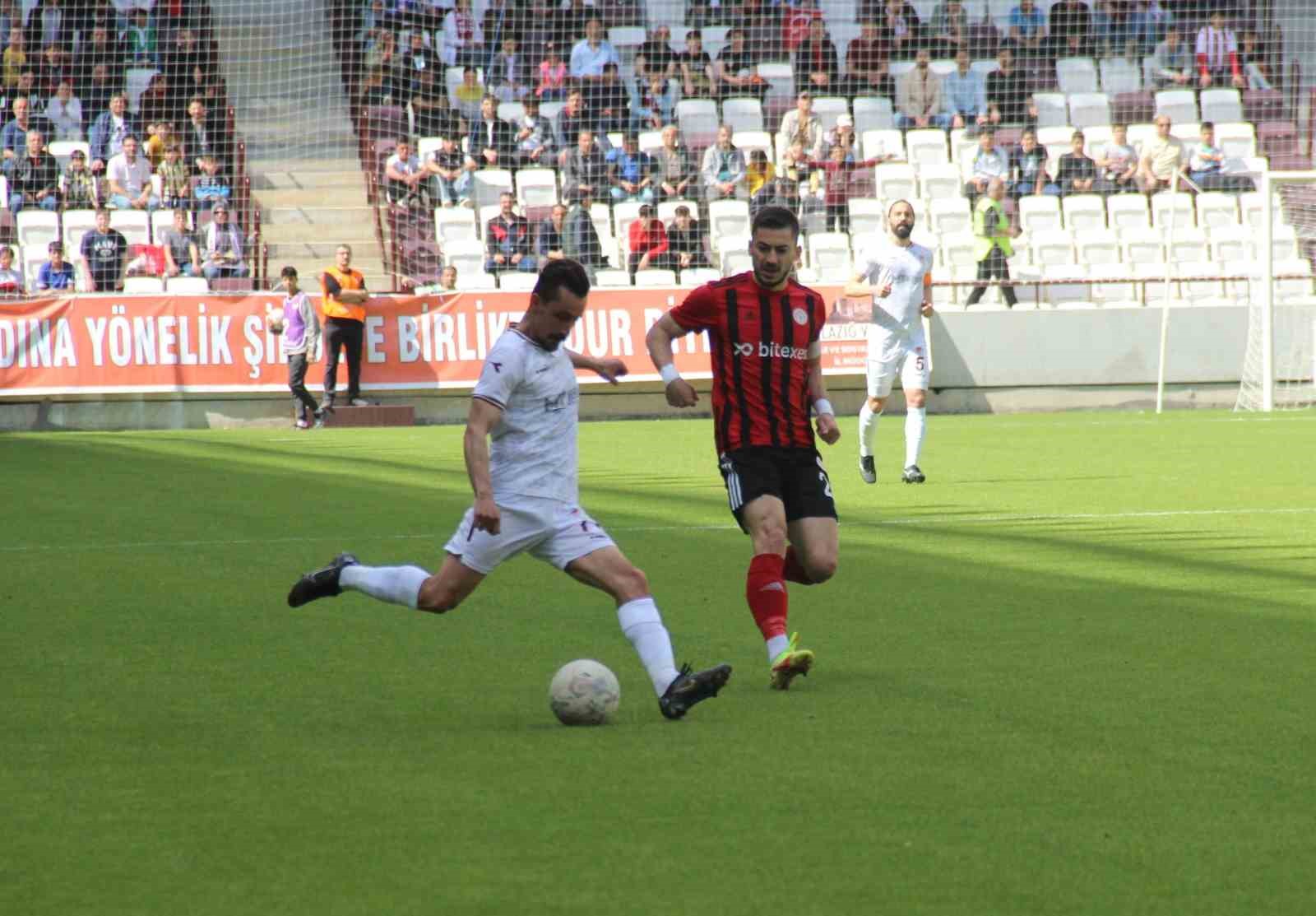TFF 3. LİG: ES ELAZIĞSPOR: 1 – K. KARAKÖPRÜ BELEDİYESPOR: