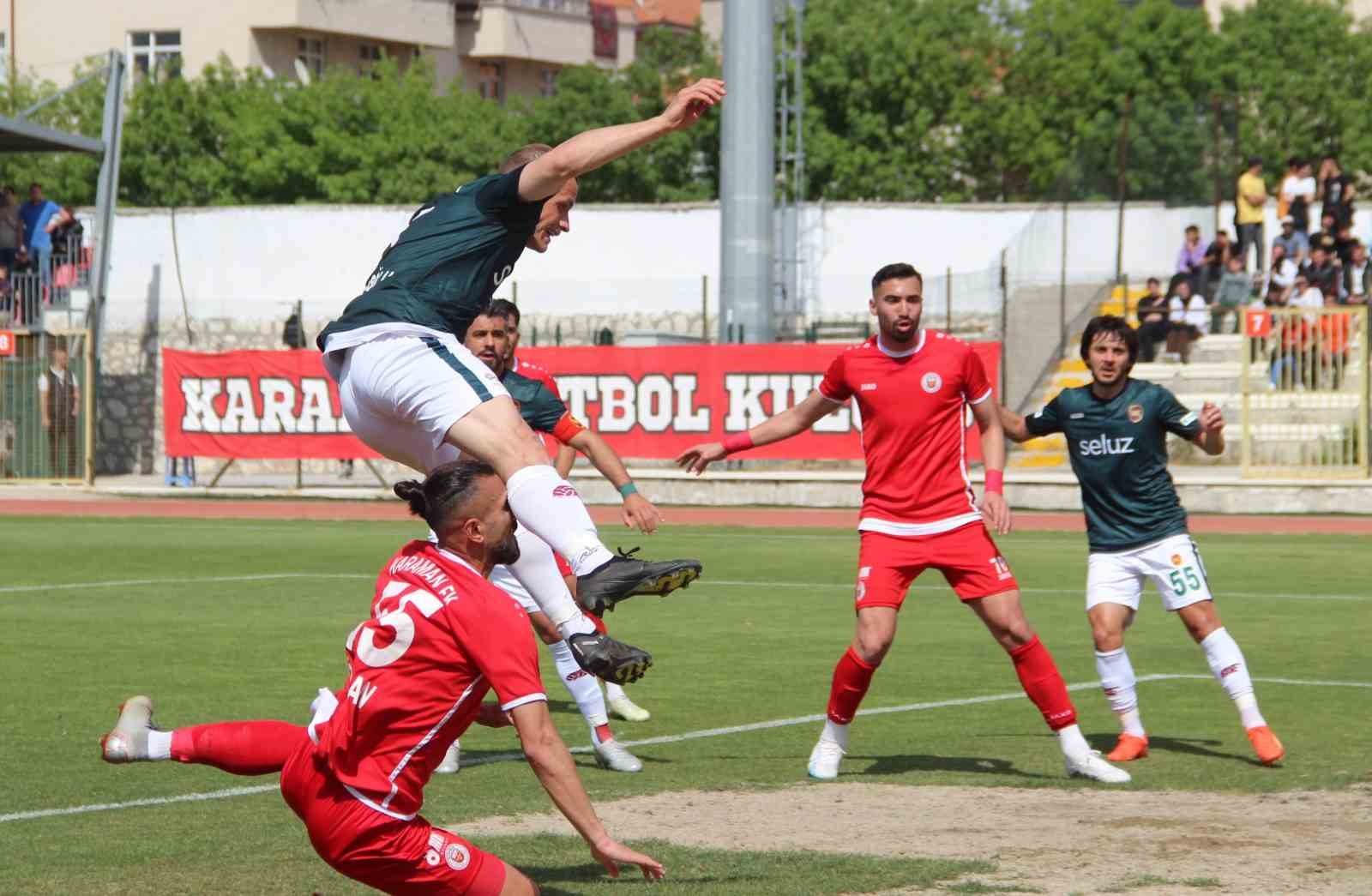 TFF 3. LİG 2. GRUP 32. HAFTASINDA KARAMAN FUTBOL KULÜBÜ,