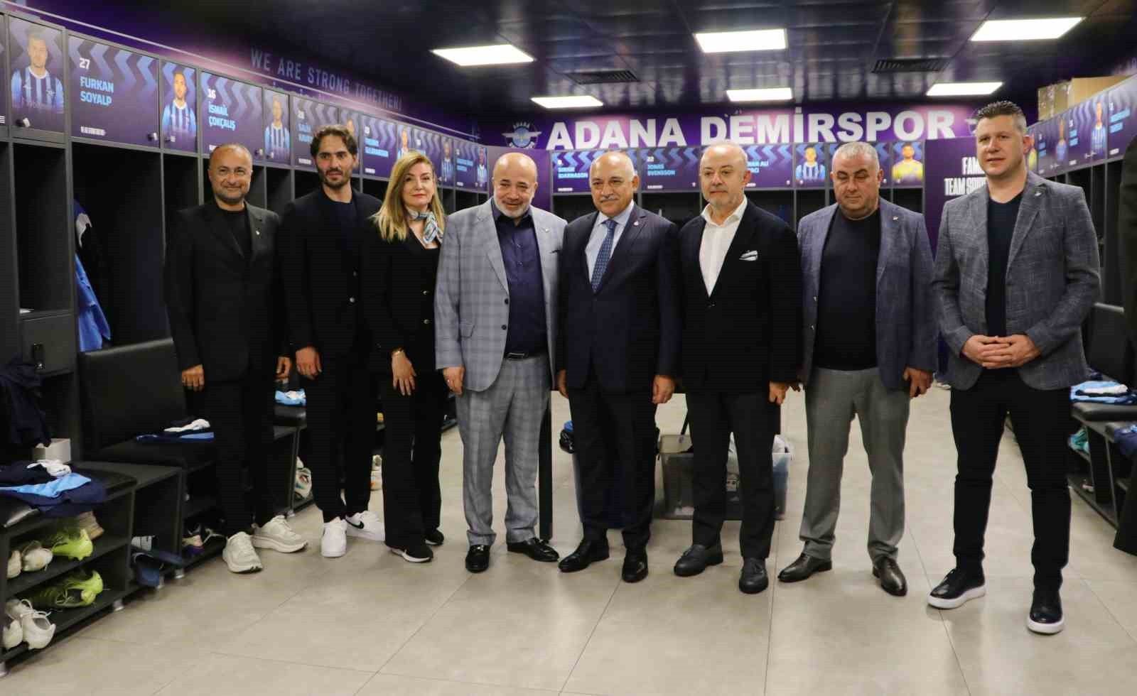 TFF 'OMUZ OMUZA GÖSTERİ MAÇI' İÇİN BUGÜN MERSİN'E GİDECEK OLAN