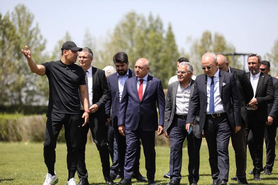 TÜRKİYE FUTBOL FEDERASYONU (TFF) BAŞKANI MEHMET BÜYÜKEKŞİ, ALTYAPI AKADEMİLERİ PROJESİ