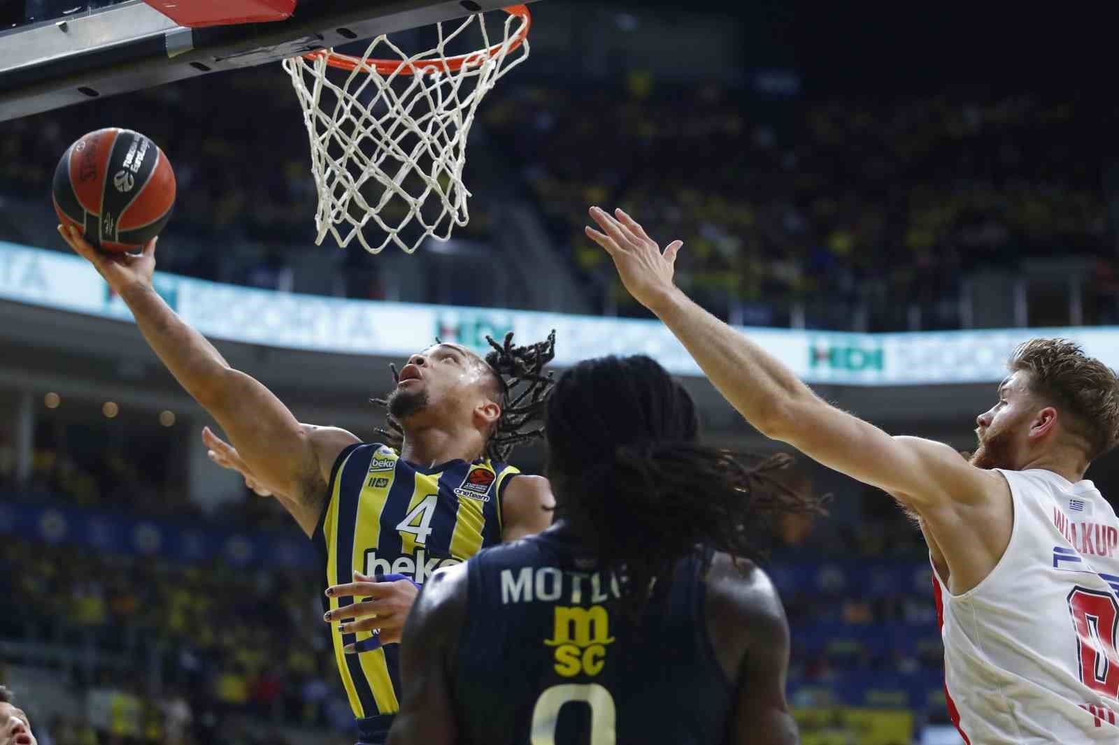 FENERBAHÇE BEKO, THY EUROLEAGUE PLAY-OFF TURU DÖRDÜNCÜ MAÇINDA YUNAN EKİBİ