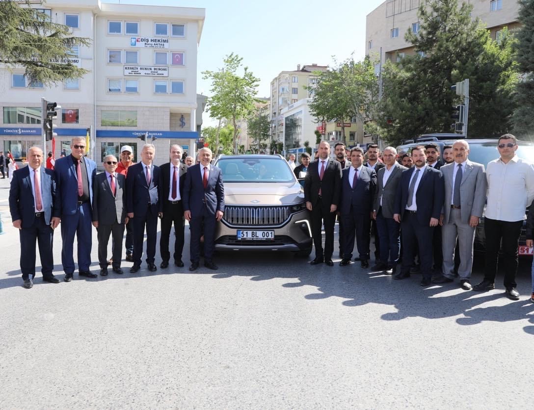NİĞDE BELEDİYESİ MAKAM ARACI OLARAK KULLANILACAK OLAN 'KAPADOKYA' RENGİNDEKİ YERLİ