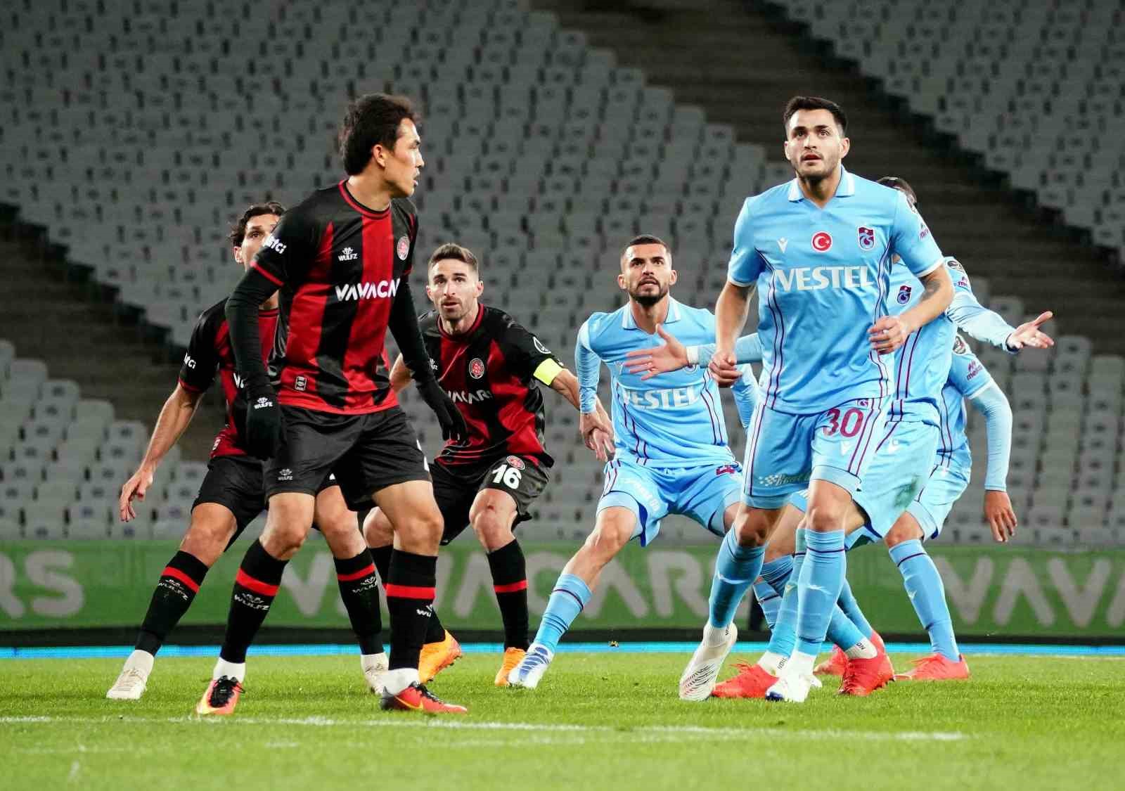 SPOR TOTO SÜPER LİG’İN 35. HAFTASINDA TRABZONSPOR İLE FATİH KARAGÜMRÜK