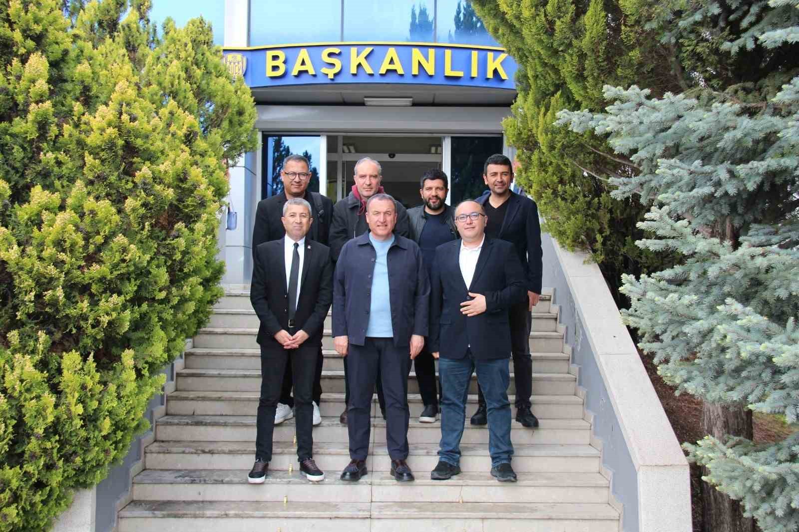 TSYD ANKARA ŞUBESİ YÖNETİM KURULU, MKE ANKARAGÜCÜ KULÜP BAŞKANI FARUK