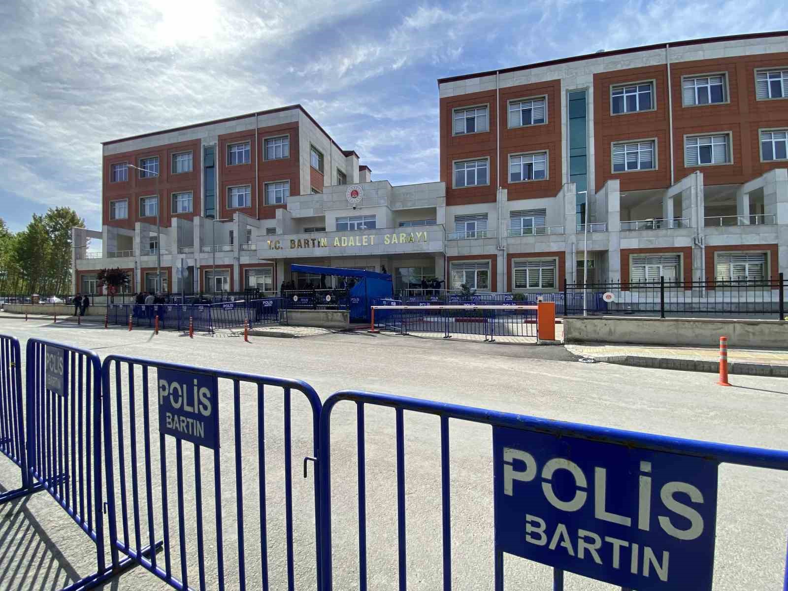 DURUŞMA BARTIN ADLİYESİNDE GÖRÜLÜYOR