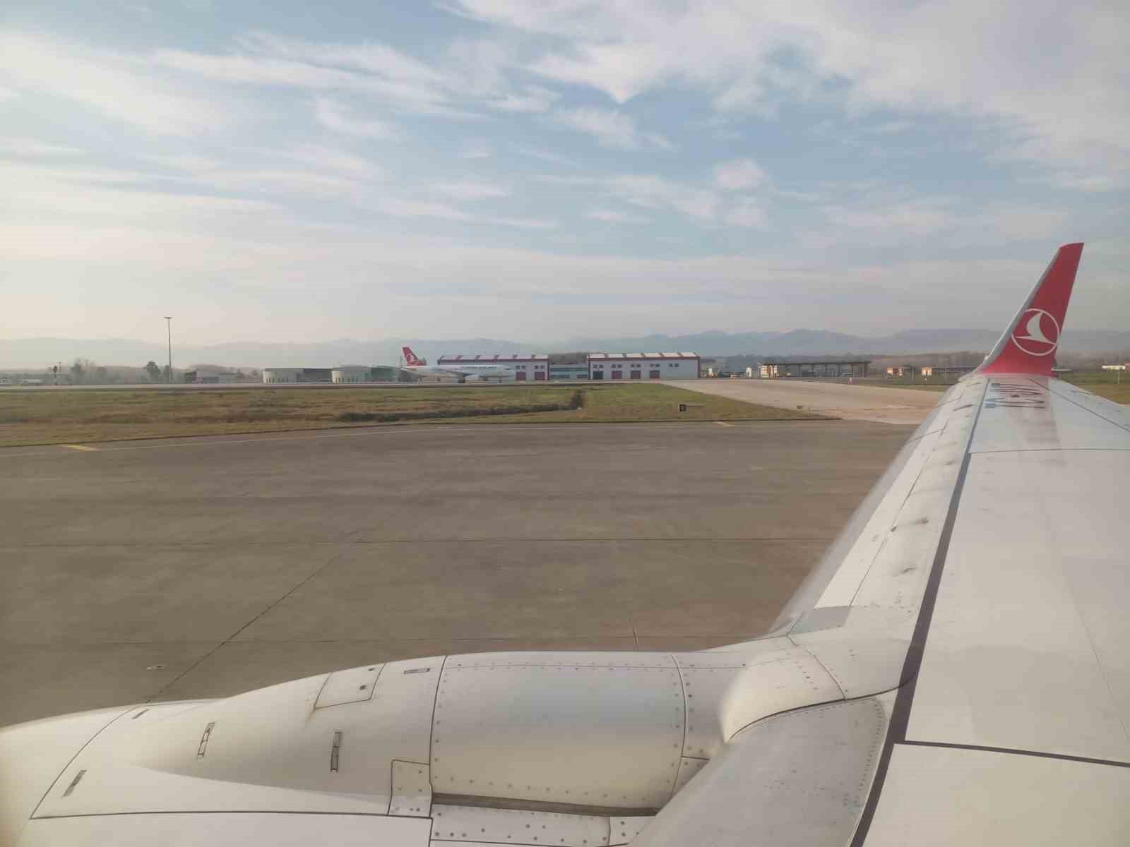 SAMSUN-ÇARŞAMBA HAVALİMANI'NDA UÇUŞ EĞİTİMİ ALMAYA DEVAM EDİYOR.