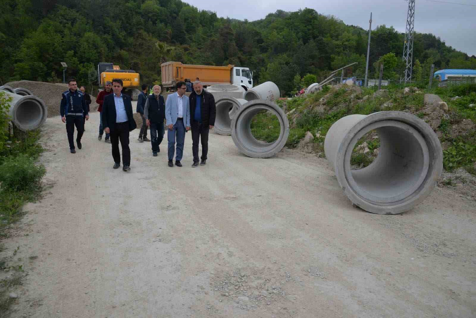 TÜRKELİ’DE İÇME SUYU HATTI ÇALIŞMALARI BAŞLADI TÜRKELİ BELEDİYESİNCE, İLÇEMİZİN GELECEĞİNE