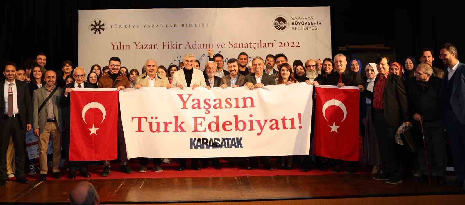 TÜRKİYE YAZARLAR BİRLİĞİ’NİN “2022 YILININ YAZAR, FİKİR ADAMI VE SANATÇILARI”