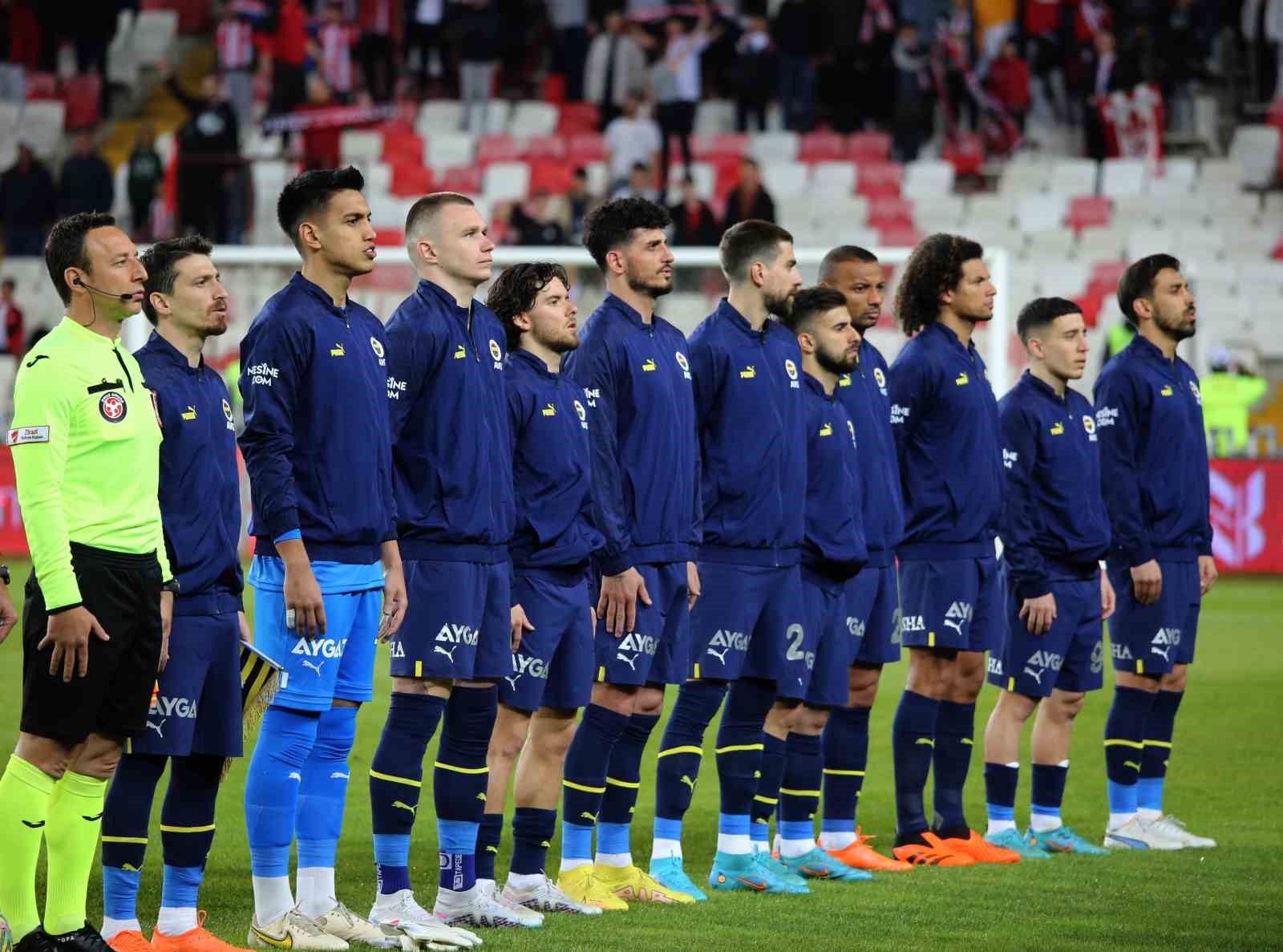 TÜRKİYE ZİRAAT KUPASI YARI FİNAL İLK MAÇINDA DG SİVASSPOR, FENERBAHÇE’Yİ