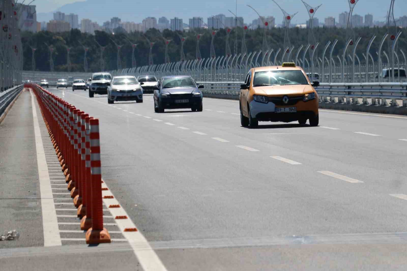 TÜRKİYE'NİN EN UZUN 4.KÖPRÜSÜ OLAN 'ADANA 15 TEMMUZ ŞEHİTLER KÖPRÜSÜ’NÜN