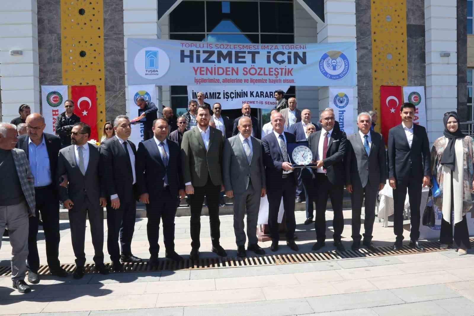 TUŞBA BELEDİYESİ BÜNYESİNDE SÜREKLİ İŞÇİ KADROSUNA GEÇİRİLEN İŞÇİLERİN ‘MALİ VE