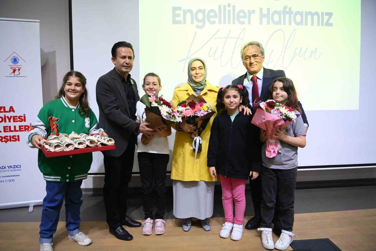 TUZLA BELEDİYESİ GÖNÜL ELLERİ ÇARŞISI, AYDINTEPE İŞİTME ENGELLİLER OKULU'NA UYGULAMA