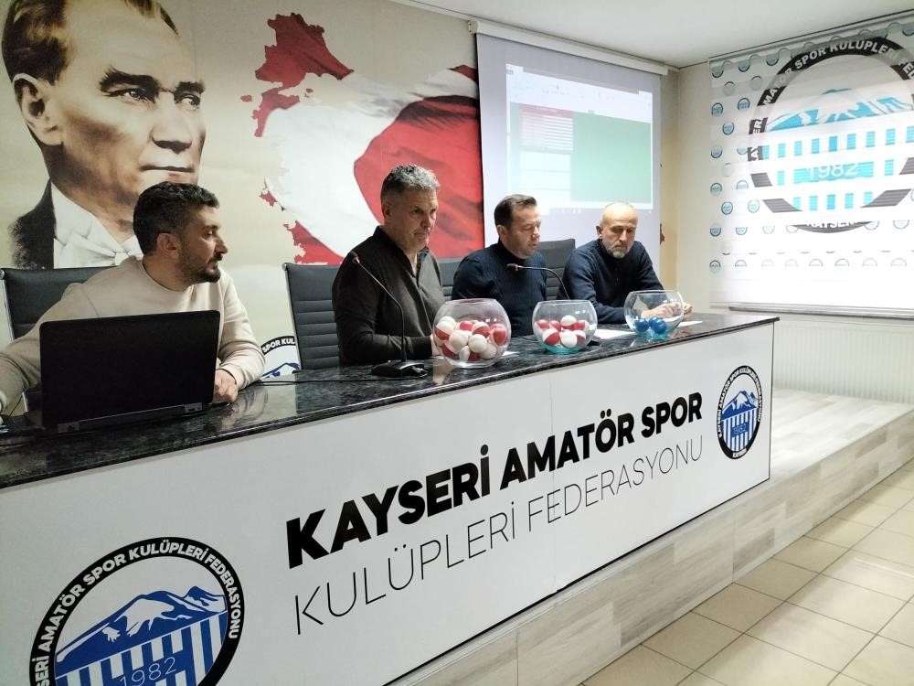 KAYSERİ U-13 FUTBOL LİGİ’NDE FİKSTÜR ÇEKİM TARİHİ BELLİ OLDU. FUTBOL