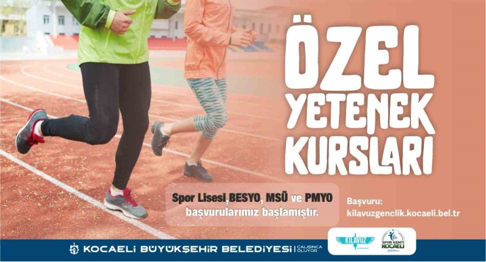 SPOR LİSELERİ, MSÜ, PMYO VE BESYO OKULLARINA YERLEŞMEK İSTEYEN GENÇLERE