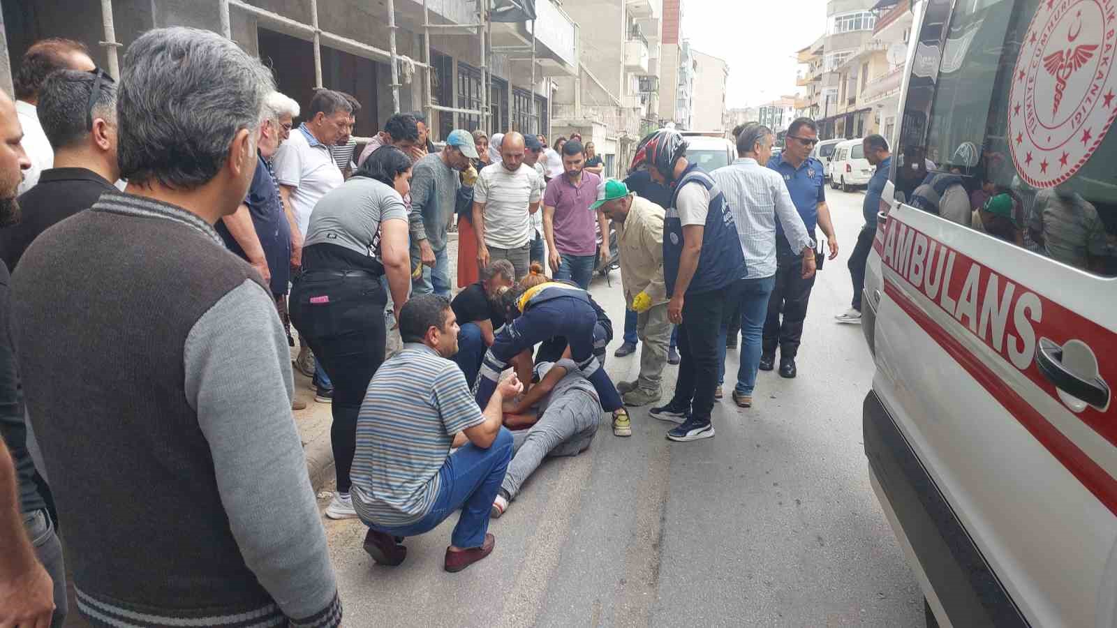 MUĞLA’NIN MİLAS İLÇESİNDE MEYDANA GELEN İŞ KAZASINDA BİR KİŞİ YÜKSEKTEN