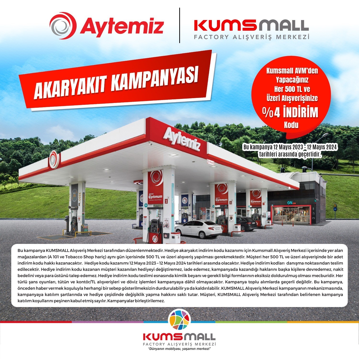 TÜRKİYE VE AVRUPA’NIN EN BÜYÜK KARMA AVM’Sİ OLAN KUMSMALL AVM